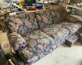 Paisley sofa