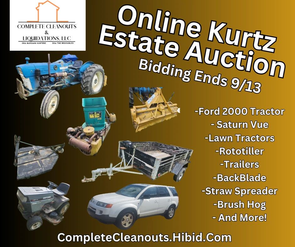 Online Kurtz Estate Auction