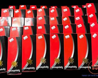 Large Collection of SPYDERCO Knives (NEW IN BOX)