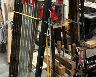 ROCKLER Clamp and Tool Storage Rack