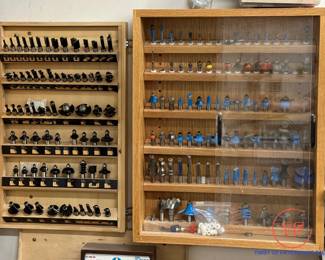 Wall Mounted Cabinets with Router Bits