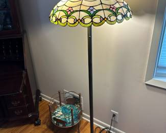 Tiffany Style Stained Glass Floor Lamp