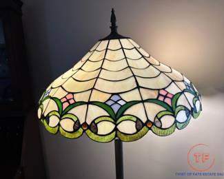 Tiffany Style Stained Glass Floor Lamp
