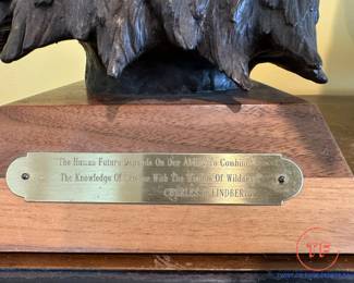 Limited Edition "Lindbergh Eagle Head by WILLIAM H TURNER (80/1000)