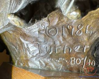 Limited Edition "Lindbergh Eagle Head by WILLIAM H TURNER (80/1000)