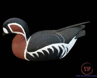 Original Hand Carved Red-Breasted Goose by PAUL A. JOHNSGARD