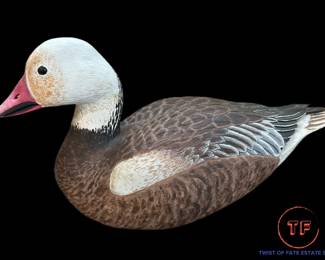 Original Hand Carved Blue Goose by PAUL A. JOHNSGARD