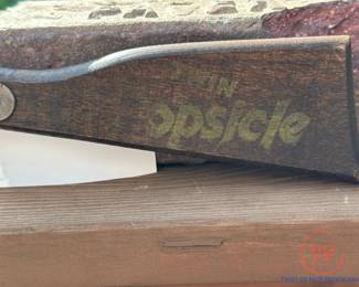 1930's Twin Popsicle Rubber Band Gun (Coupon Redemption Giveaway Promo)