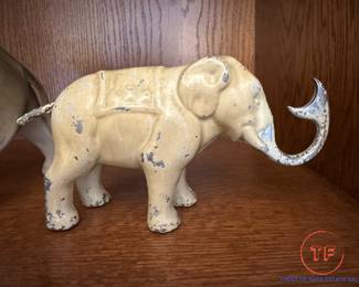 Antique Mechanical Elephant Bank