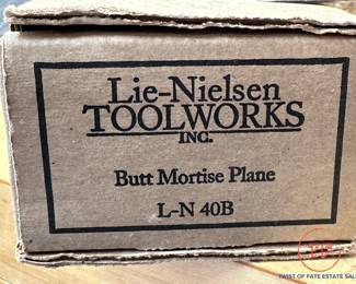 LIE-NIELSEN Butt Mortise Plane (L-N 40B) - NEW IN BOX