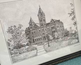 Samford Hall at Auburn  by Michael Jones 