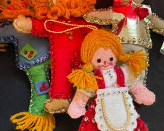 Wizard of Oz handmade ornaments 