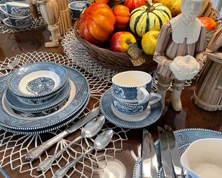 Currier & Ives china