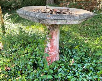 Bird bath