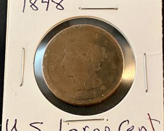 1848 US Large Cent