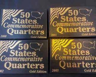 2000,01,02,05 SetsFifty States Commemorative Quarters