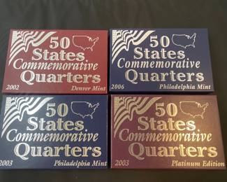 2002, 2003 2006 SetsFifty States Commemorative Quarters