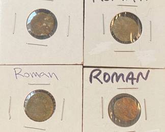 Four Roman Coins
