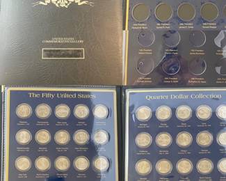 The U.S. Commemorative Medal 50 U.S.Quarter Collection