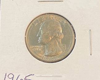 US 1965 Washington Quarter