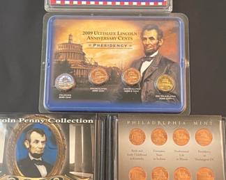 WWII Penny Collection 2009 President Lincoln Penny Collections 