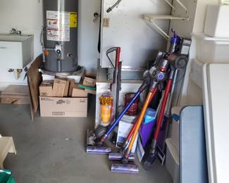 Dysons?  we have a few...Swiffers, have them too