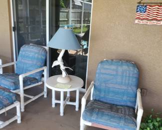 PVC patio  many more pieces available