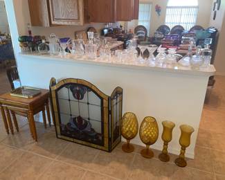 Cashs Irish Crystal Decanters and Glassware