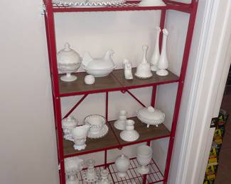 Fenton and Milk Glass