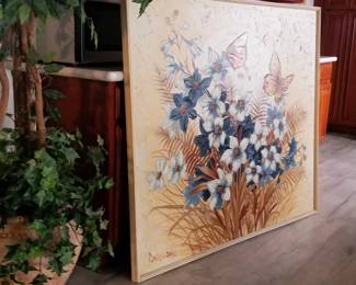 4ft tall painting 
$62.50 - Saturday 