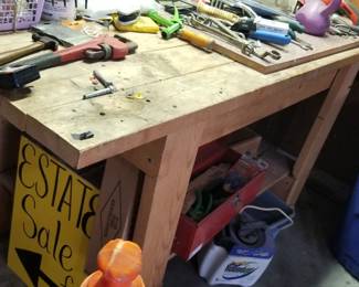 $50 - Work bench
Saturday 