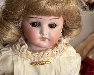 Antique German bisque doll.
