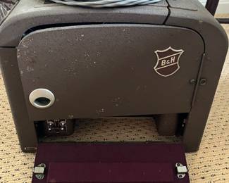 BELL & HOWELL NO 185 Filmosound 16mm Movie Projector AMP