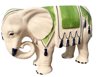 Fitz Floyd Elephant Planter