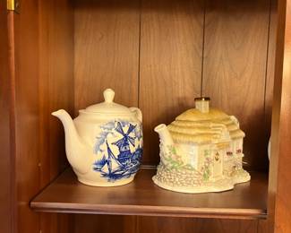 Teapots in all shapes and sizes