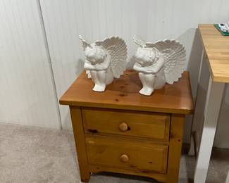 The basement is a treasure trove of all kinds of furniture