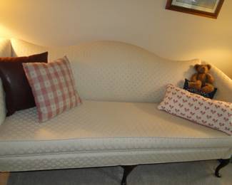 Large comfy high backed couch