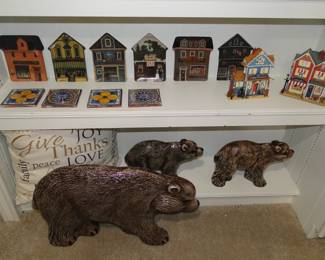 Lots of fun whimsical pieces for decorating