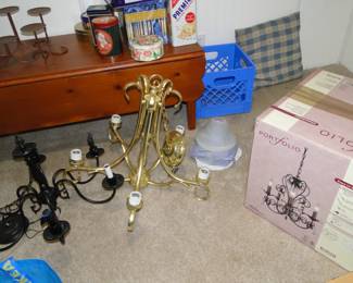 Light fixtures are always appreciated for an upcycling project