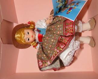 New in box, with all the original paperwork, Madame Alexander Doll