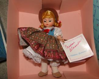 Let's see how many times the words Madame Alexander shows up