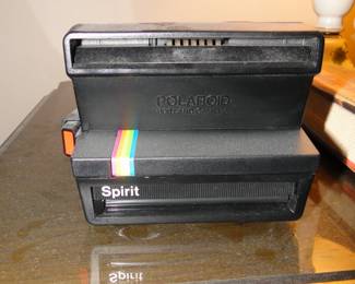 Polaroid camera, always fun to have one of these around, and yes, they still make film for these