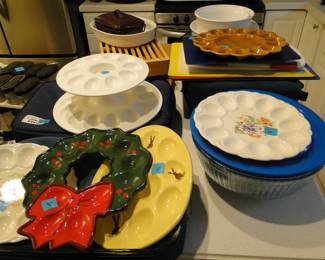 The Devil you say??  Deviled egg caddies, for every holiday on the calendar, no yolk!!!