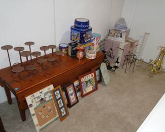 A little of this and a little of that, and a nice large drop leaf, coffee table too