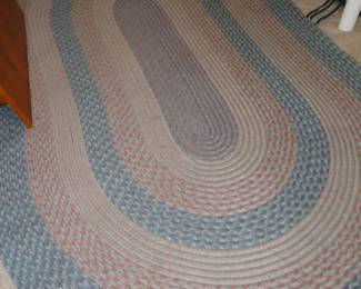 L A R G E   O V A L   R U G  and the B A B Y  R U G too