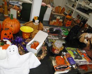 Halloween and Fall decorative items