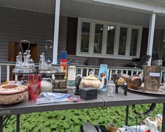 Queen miniature stove, caster sets