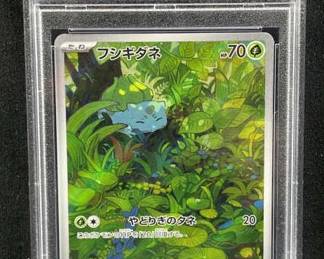 PSA 10 Bulbasaur Art Rare Japanese SV2a 2023