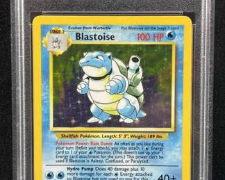 1999 Pokemon Blastoise Holo PSA 6 EX-MT