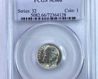 1946 PCGS MS66 Roosevelt Dime-Quality Coin